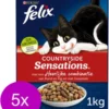 5x Felix Sensations Droog Countryside – Kattenvoer – 1kg