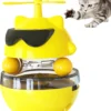 Helicat- Kattenspeelgoed – Intelligentie – Kattenspeeltjes – Interactieve – Laser – USB – Speelgoed – Geluid – Katten – Geel