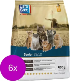 Carocroc Senior – Kattenvoer – 6 X 400 G