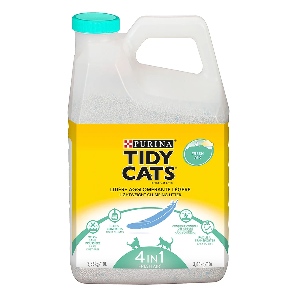 2 + 1 Gratis! 3 X Purina Tidy Cats Lichtgewicht Klonterstrooisel – Lightweight Fresh Air (3 X 20 L) 1 2 + 1 Gratis! 3 X Purina Tidy Cats Lichtgewicht Klonterstrooisel – Lightweight Fresh Air (3 X 20 L)