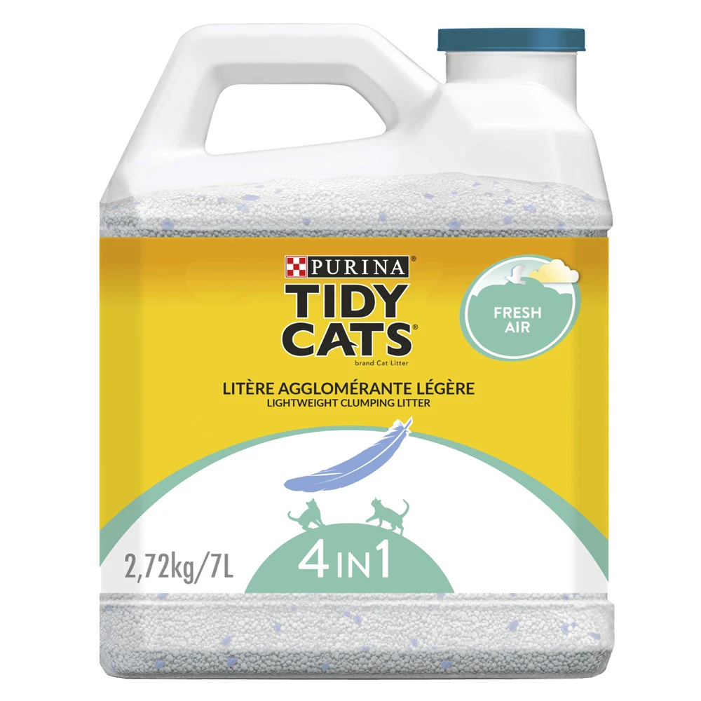 2 + 1 Gratis! 3 X Purina Tidy Cats Lichtgewicht Klonterstrooisel – Lightweight Fresh Air (3 X 7 L) 1 2 + 1 Gratis! 3 X Purina Tidy Cats Lichtgewicht Klonterstrooisel – Lightweight Fresh Air (3 X 7 L)