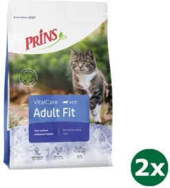 Prins Cat Vital Care Adult Fit Kattenvoer 2x 4 Kg