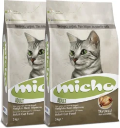 Micho Adult Cat – Premium Kattenvoer – 2 X 3 Kg