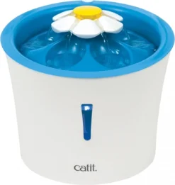 Cat-It Senses 3.0 Flower – Drinkfontein Kat – Wit/Blauw – 3 L