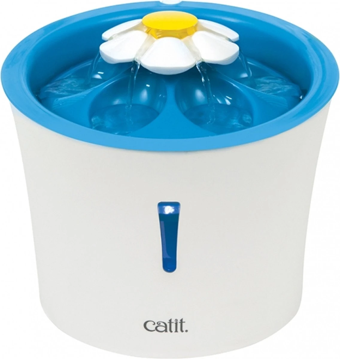 Cat-It Senses 3.0 Flower – Drinkfontein Kat – Wit/Blauw – 3 L 1 Cat-It Senses 3.0 Flower – Drinkfontein Kat – Wit/Blauw – 3 L