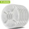 Petloverz Drinkfontein Filters – Navulling Set – 6 Stuks – Voor Katten En Honden