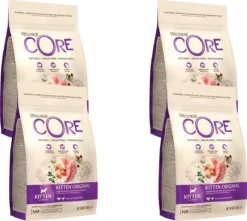 Wellness Core Grain Free Kitten Kalkoen&Kip – Kattenvoer – 4 X 300 G