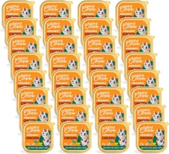 Edgard & Cooper Edgard&Cooper Adult Paté Organic 85 G – Kattenvoer – 32 X Kip