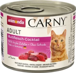 Animonda Carny Multivlees Cocktail Adult 6 X 200 Gram -kattenvoer-natvoer-
