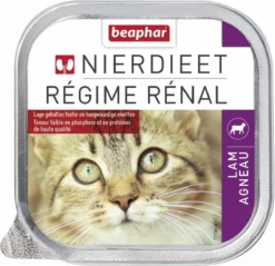 Beaphar Nierdieet Kat 100 G – Kattenvoer – 16 X Lam