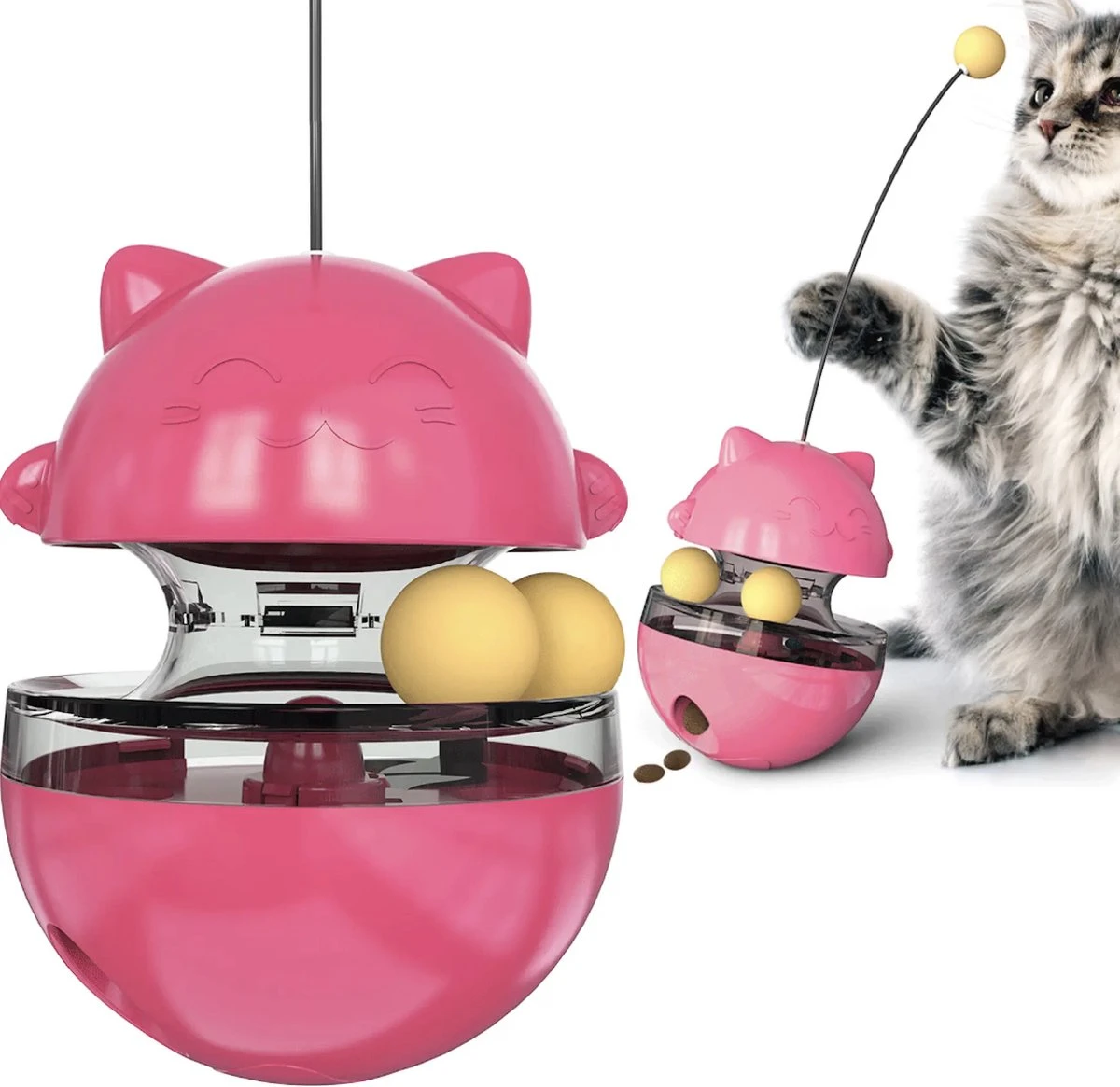 Katten Speelgoed, Kattenspeeltje, Kitten Speeltje, Kitten Speelgoed, Kitten Bal, Huisdier Speelgoed, Belonings Speelgoed, Kattenveer, Interactief Speelgoed, Intelligentie, Gezondheid, Kleur Roze 1 Katten Speelgoed, Kattenspeeltje, Kitten Speeltje, Kitten Speelgoed, Kitten Bal, Huisdier Speelgoed, Belonings Speelgoed, Kattenveer, Interactief Speelgoed, Intelligentie, Gezondheid, Kleur Roze