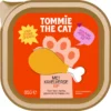 Tommie The Cat – Kattenvoer Natvoer – Verse Paté Kip – Voordeel Verpakking – 19 Stuks – 85 Gram Per Stuk – Zonder Suiker En Graanvrij