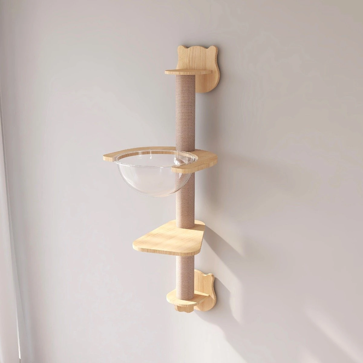 Katten Klimmuur – Katten Klimwand – Krabpaal Muur – Klimmuur Kat – 40x30x110cm (LxBxH) 1 Katten Klimmuur – Katten Klimwand – Krabpaal Muur – Klimmuur Kat – 40x30x110cm (LxBxH)