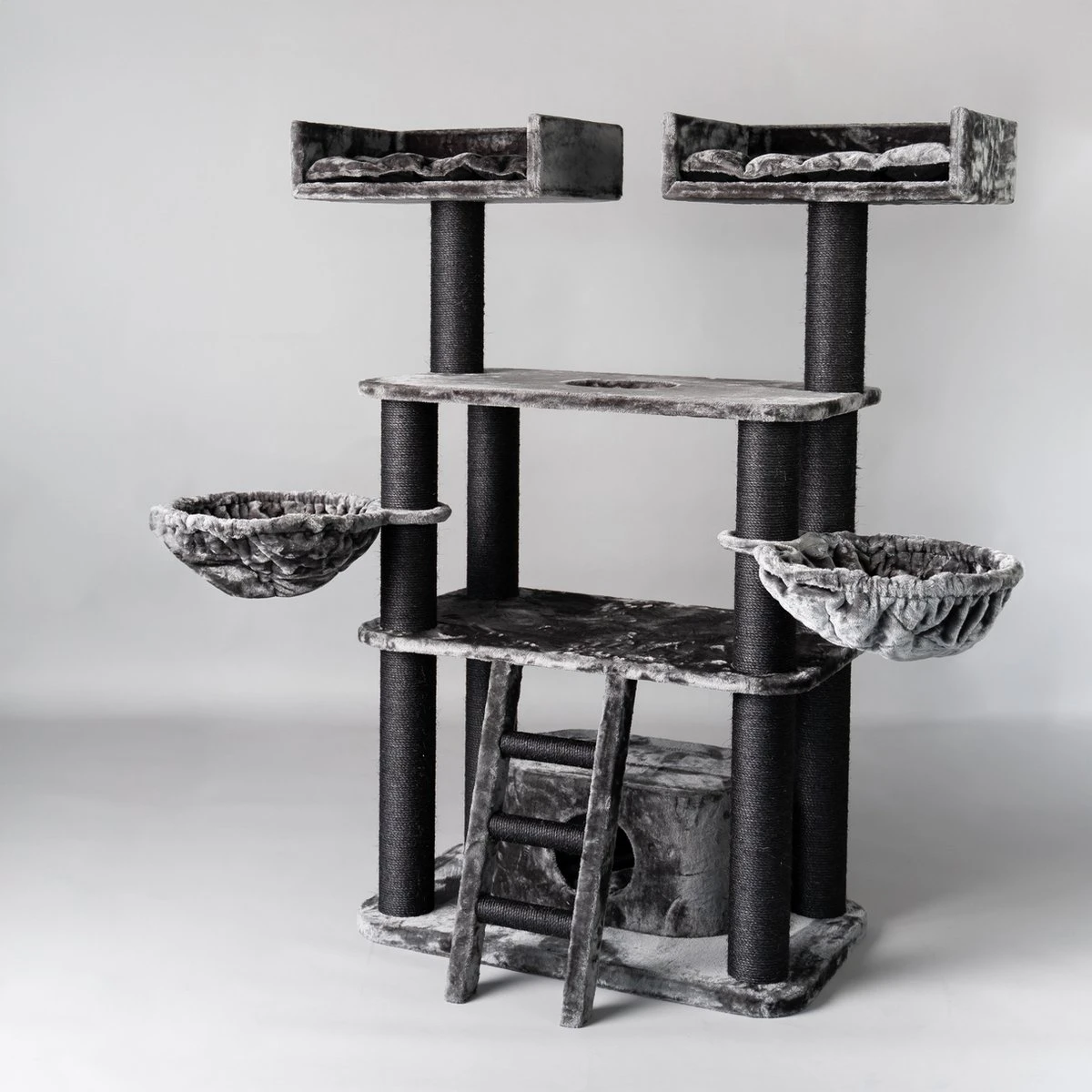 RHRQuality Krabpaal Panther XXL Blackline Donkergrijs – Krabpaal Voor Grote Katten Zoals Maine Coon, Ragdoll Of Noorse Boskat 1 RHRQuality Krabpaal Panther XXL Blackline Donkergrijs – Krabpaal Voor Grote Katten Zoals Maine Coon, Ragdoll Of Noorse Boskat