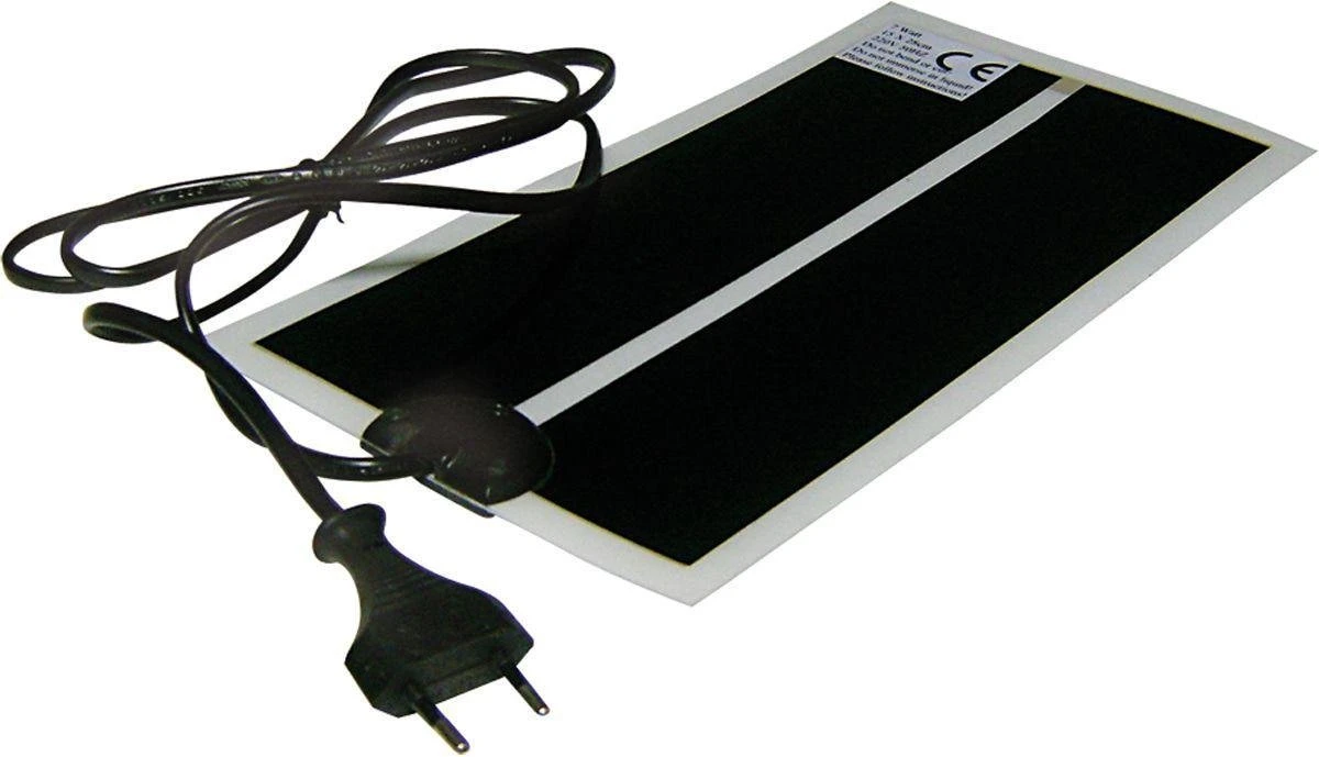Flamingo Terrarium Accessoire Verwarmingsmat – Zwart – 28 X 15 Cm 1 Flamingo Terrarium Accessoire Verwarmingsmat – Zwart – 28 X 15 Cm