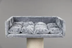 Grote, Lichtgrijs Kleurige, Katten Krabpaal 12-15-20cm Sisalpalen Lounge Ligplaats (incl. Kussen) Voor Grote Katten Van RHRQuality