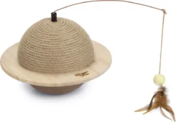 Designed By Lotte Krabbol Wiggly – Krabpaal – Hout – 29,5×29,5×20