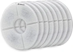 DrPhone AluPet Filter – Drinkfontein Filters – Navulling Set: 8 Stuks – Voor Katten En Honden (6 Maanden)