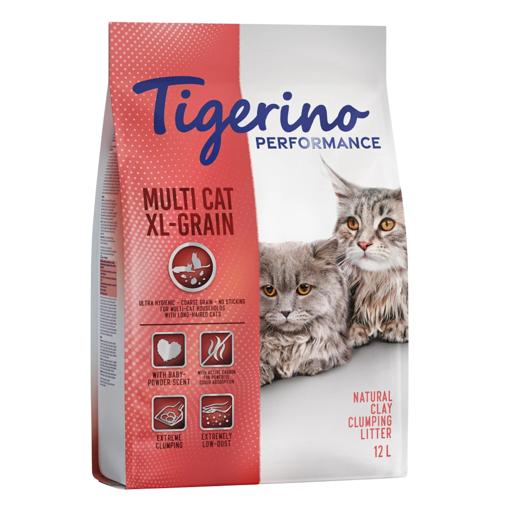 Tigerino Performance – Multi Cat XL-Grain – 2 X 12 L 1 Tigerino Performance – Multi Cat XL-Grain – 2 X 12 L