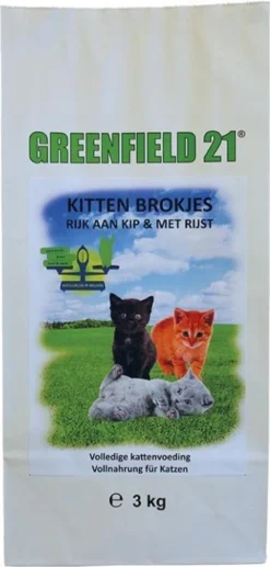 Greenfield 21 Kitten | 3 Kg Kattenvoer