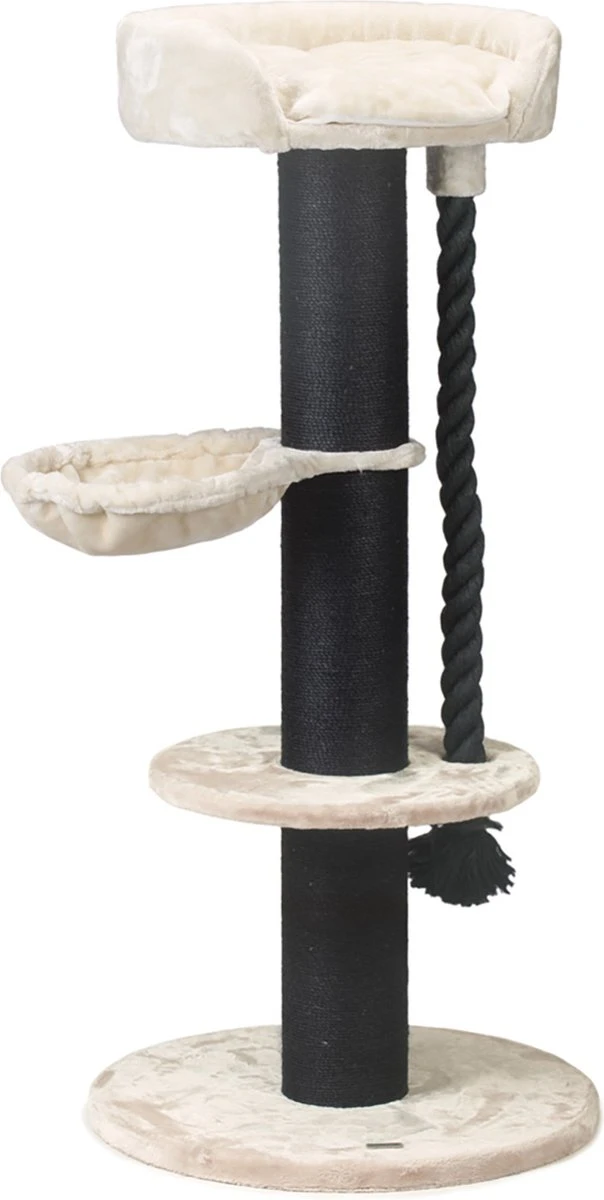 Beeztees Havilo – Krabpaal – Creme – 80x80x170 Cm 1 Beeztees Havilo – Krabpaal – Creme – 80x80x170 Cm