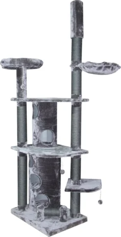 Topmast Krabpaal Heavy Catwick Grijs. 78* 58 * 240-260 Cm Verstelbaar