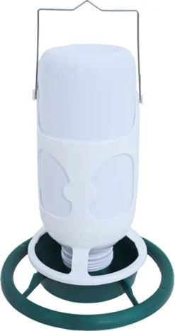 Fauna Flesautomaat Met Plastic Pot Groen/wit, 1 Liter