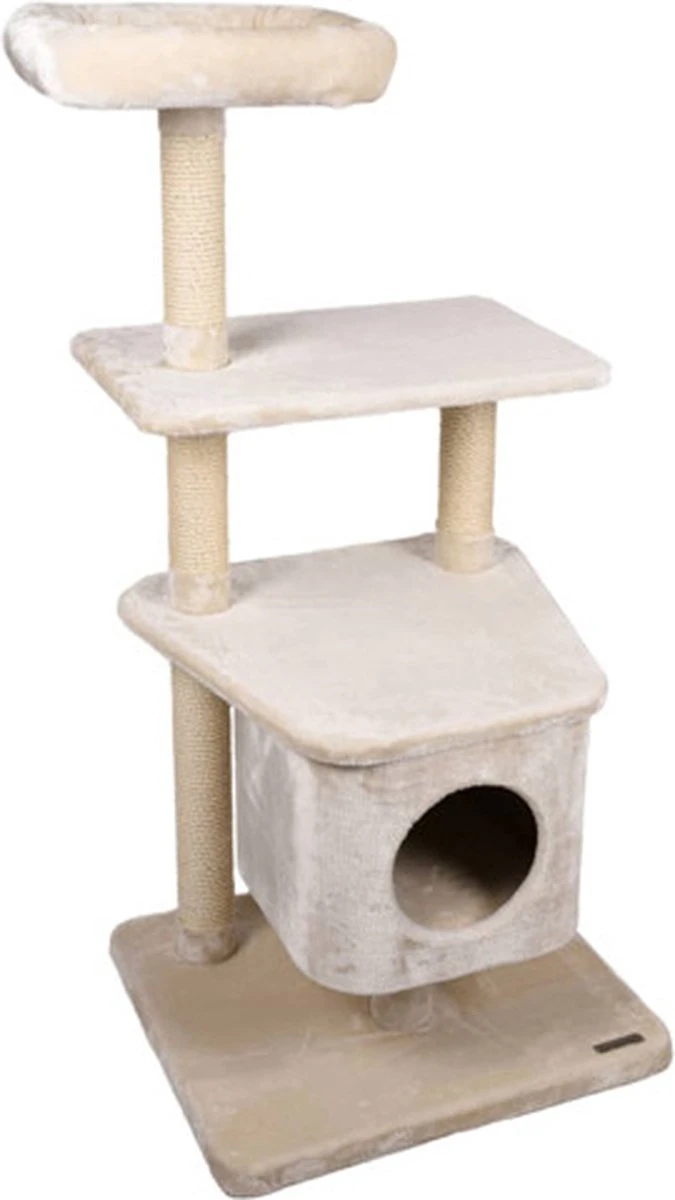 FLAMINGO Kattenkrabpaal Norma 72x50x130 Cm Beige 1 FLAMINGO Kattenkrabpaal Norma 72x50x130 Cm Beige