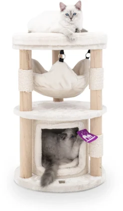 Petrebels Tampa 70 Krabpaal Voor Kleine Katten – Creme – Kleine Kat