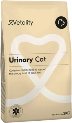 Vetality Urinary Adult Kattenvoer – 2 X 2 Kg