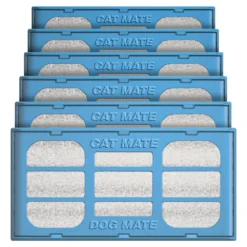 CAT MATE – Vervangingsfilter (6 Stuks) – Dog Mate Drinkfontein, 6 Liter