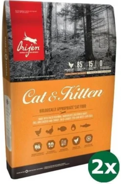 Orijen Original Kattenvoer 2x 1,8 Kg