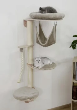 Kerbl Kattenmeubel Dolomit Grappa Wandmontage 158 Cm Taupe