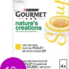 10x Gourmet Crystal Soup – Kip & Groenten – Kattenvoer – 4x40g