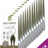 Dirty Rebels Kattenbakvulling FRESH-GARDEN – 12-pack (12×10 L) – Extreem Snel Klontvormend