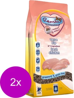 Renske Kat Adult Verse Kip – Kattenvoer – 2 X 1.5 Kg
