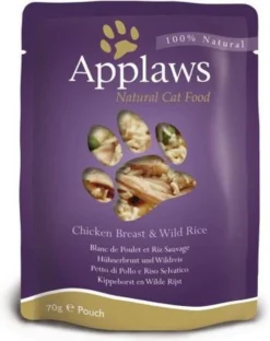 Applaws Cat Pouch Chicken / Rice Kattenvoer 70 Gr